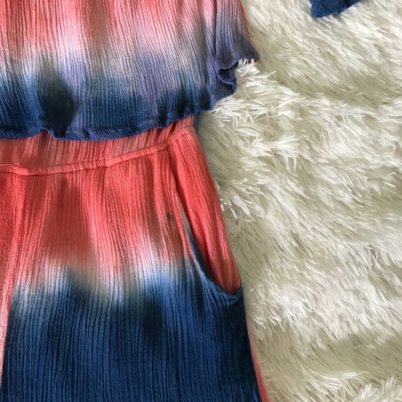 off the shoulder festive romper - Picture 2 of 4